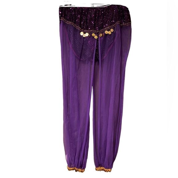 Genie Costume Purple Size XL - Picture 1 of 11